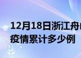 12月18日浙江舟山疫情最新消息及舟山这次疫情累计多少例